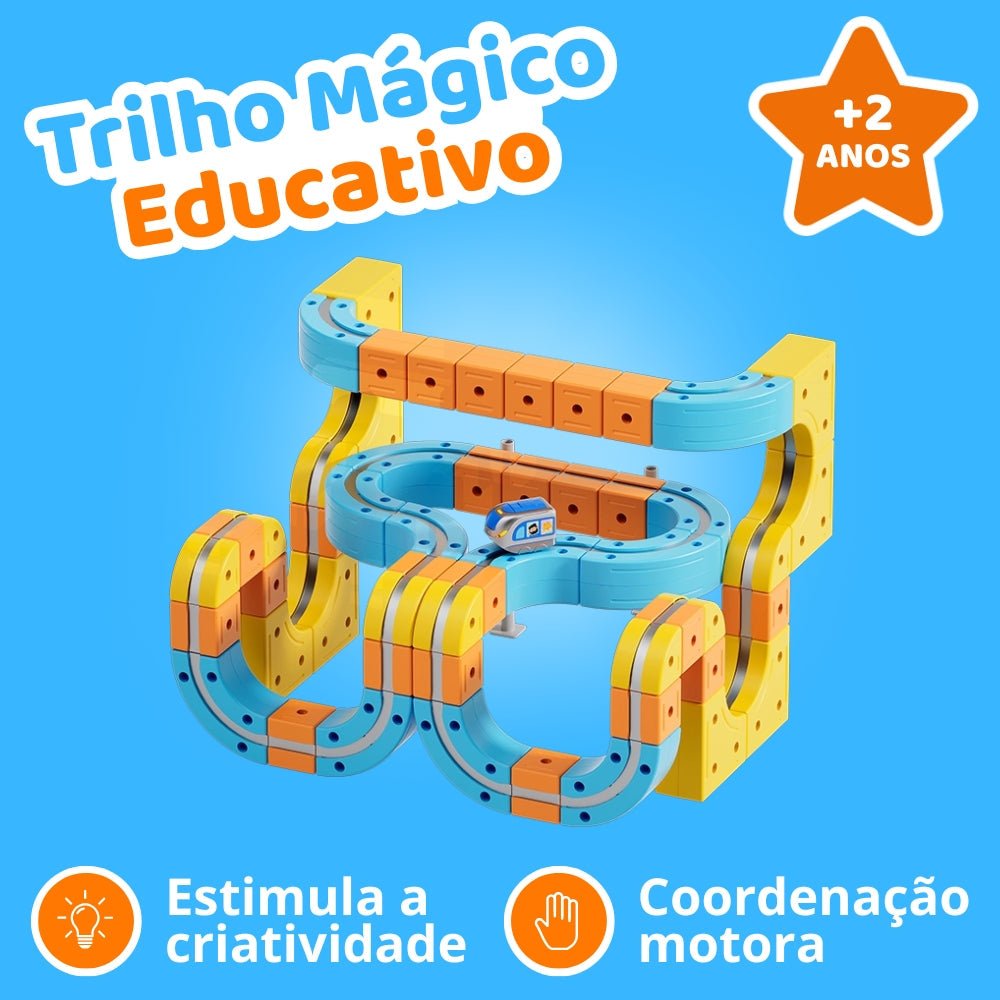 Trilhos Mágicos Ludii – Imã de Criatividade